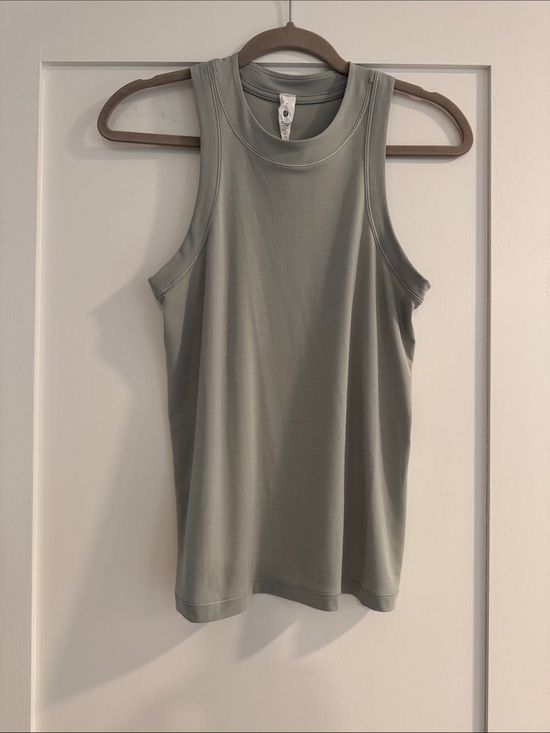 lululemon athletica Tops - Lululemon Jersey Training Tank in Jade Grey | size 4